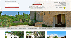 Desktop Screenshot of immobilier-a-saisir.com