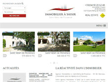 Tablet Screenshot of immobilier-a-saisir.com